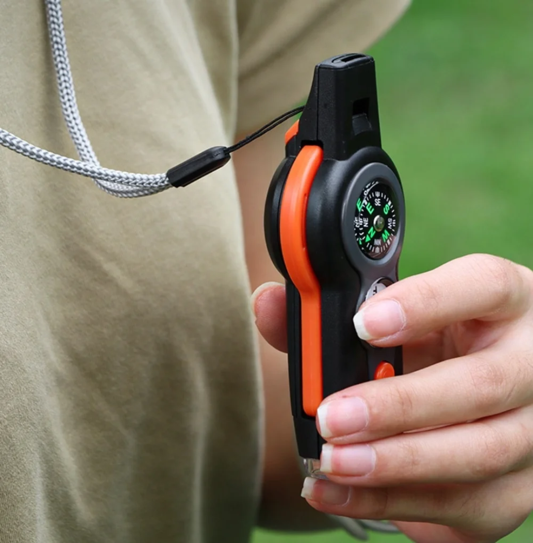 PrepPro 7-in-1 Survival Whistle – Light, Signal & Save - PrepPro Australia