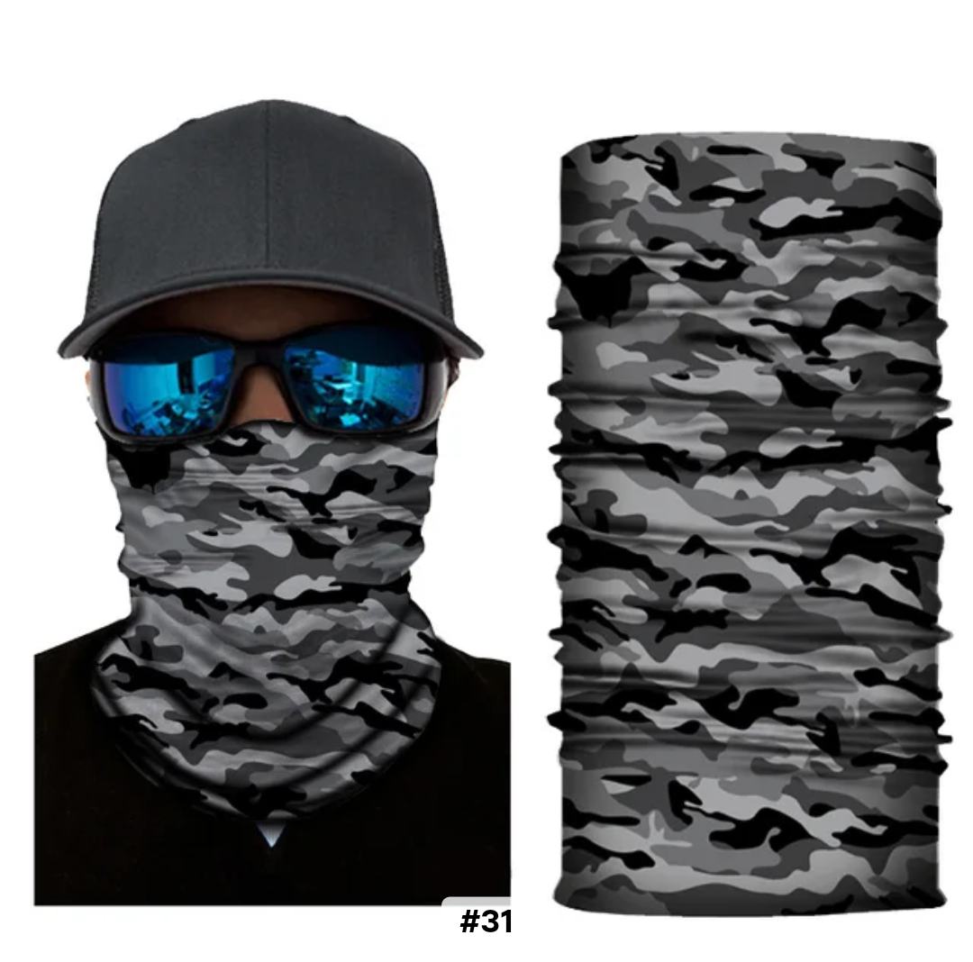 Tactical Camo Multi-Use Neck Gaiter