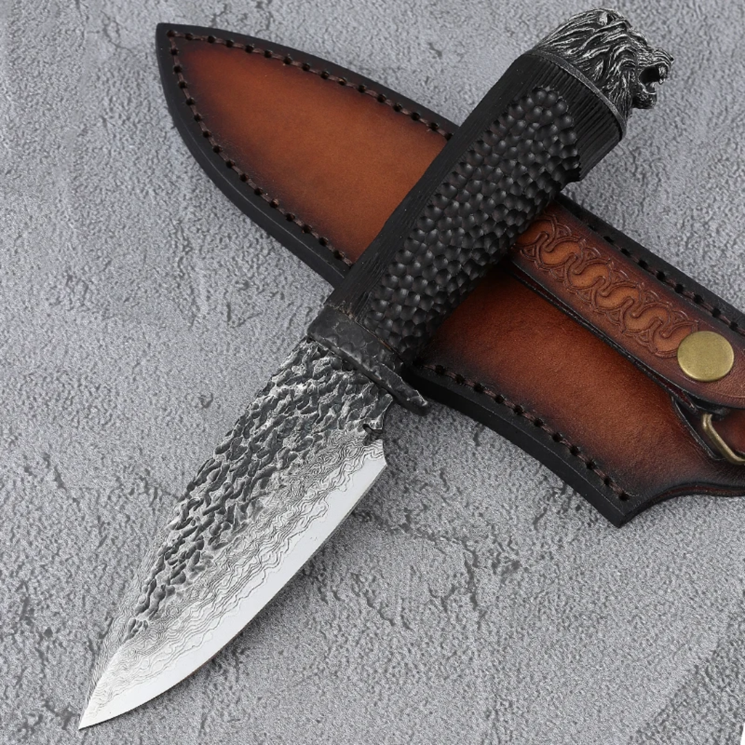 Wildling Series – Damascus Steel Survival Knife - PrepPro Australia