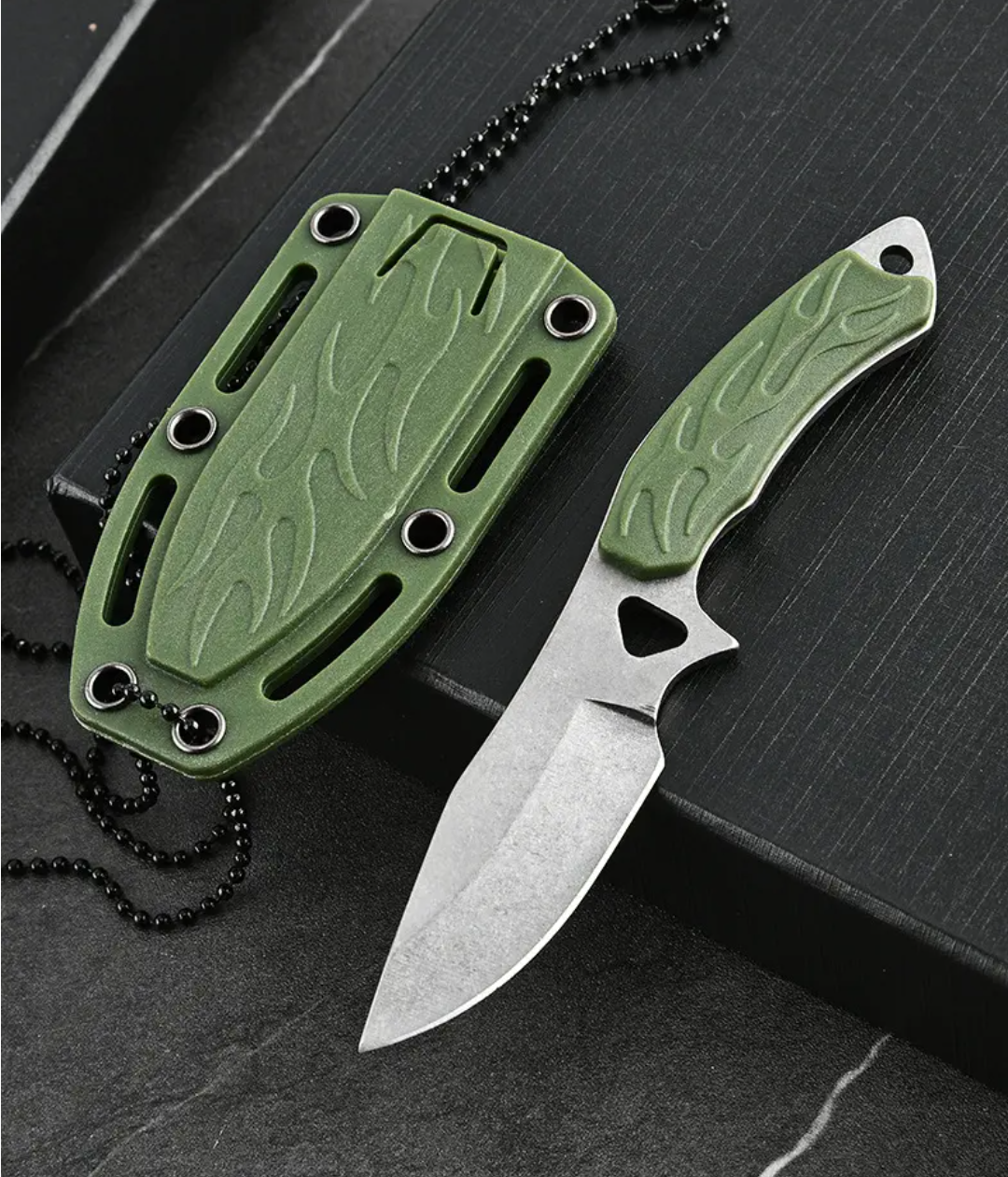 Ultra-compact StubbyOne² knife featuring stainless steel blade and textured grip – perfect for Aussie outdoor adventures and preparedness.