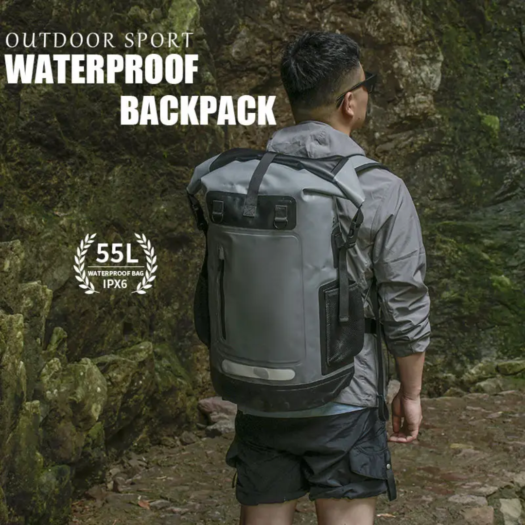 PrepPro 55L Waterproof Dry Backpack – Built for the Wild, Designed for Survival - PrepPro Australia