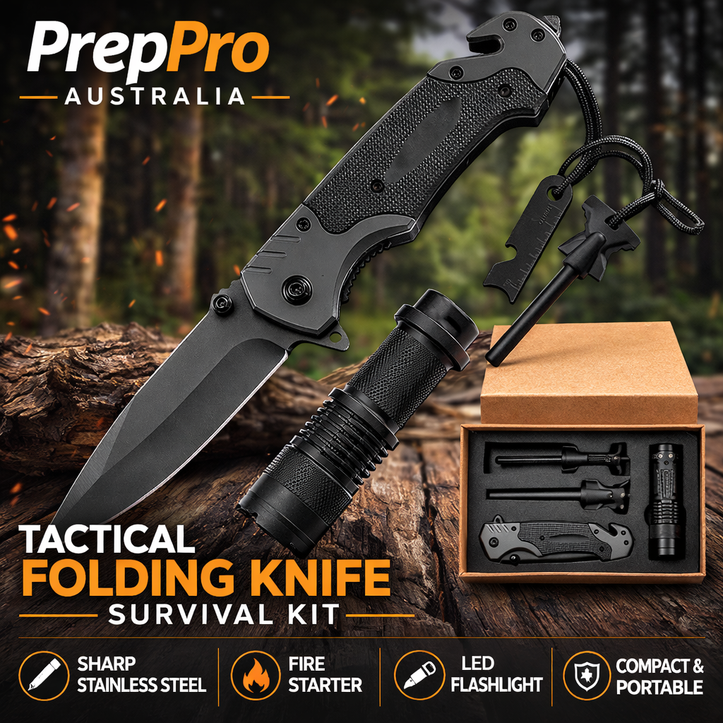 PrepPro Survival Basics Gift Set – 3‑Piece Readiness Kit