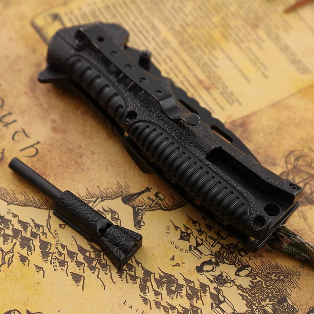 PrepPro Valor Camping Folding Knife – Rugged & Versatile for Outdoor Adventures - PrepPro Australia