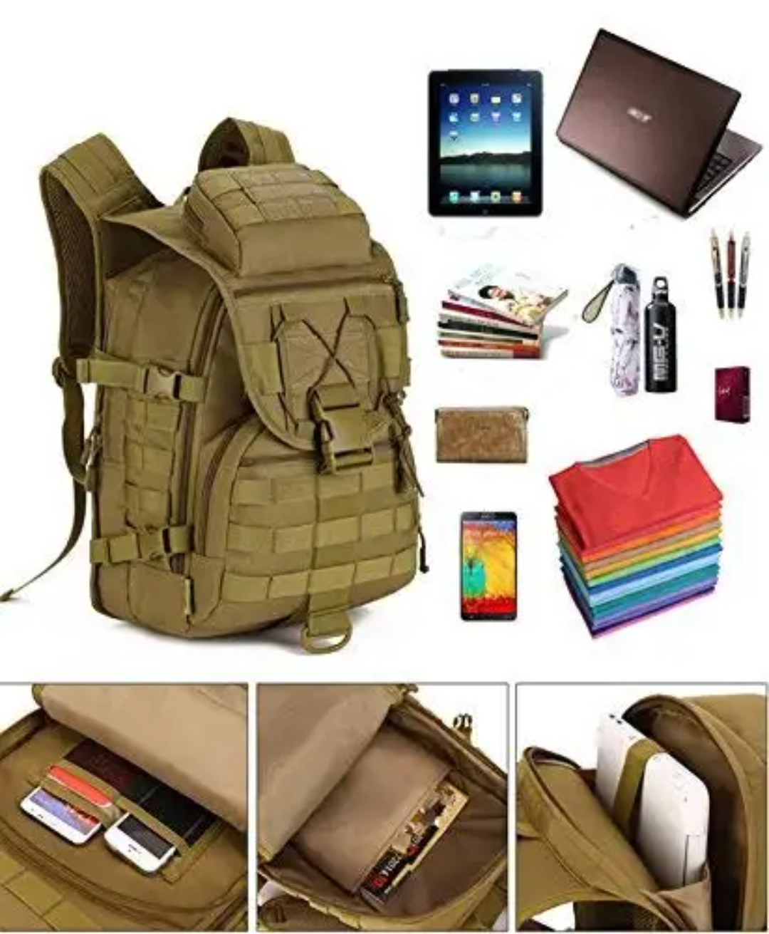 35L Tactical MOLLE Backpack – Rugged. Reliable. Ready. - PrepPro Australia