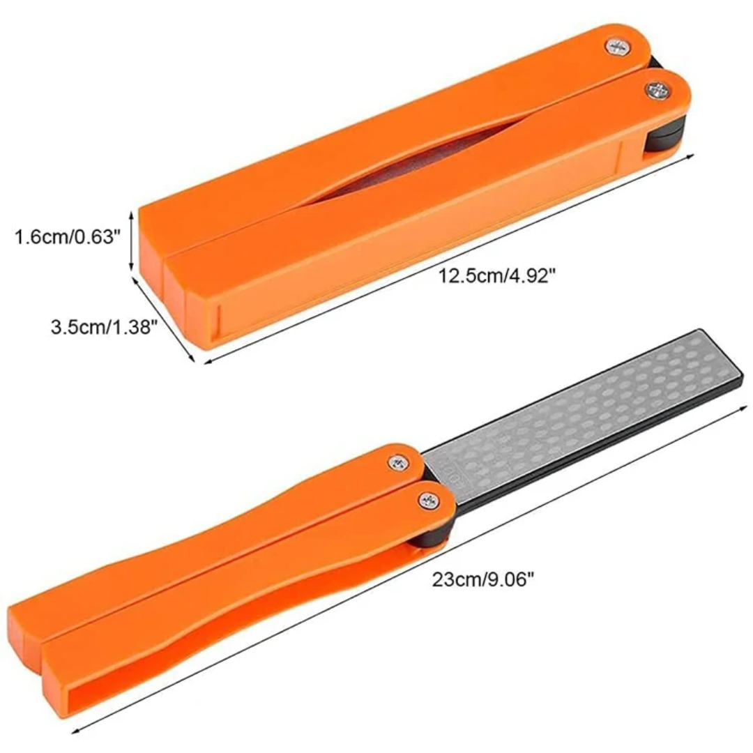 PrepPro Foldable Diamond Knife Sharpener (400/600 Grit) - PrepPro Australia
