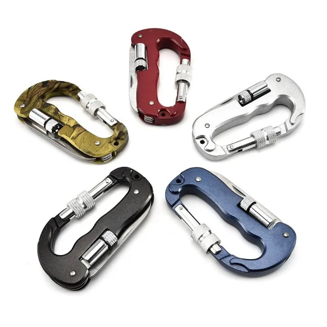 PrepPro Carabiner Multi-Tool – Rugged Utility in Your Pocket - PrepPro Australia