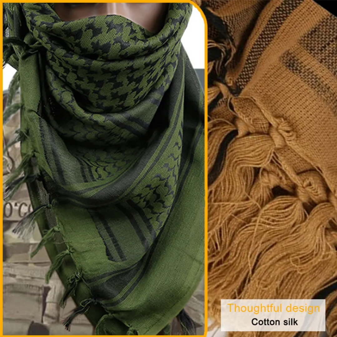 PrepPro Tactical Shemagh Scarf – Versatile Desert Wrap - PrepPro Australia