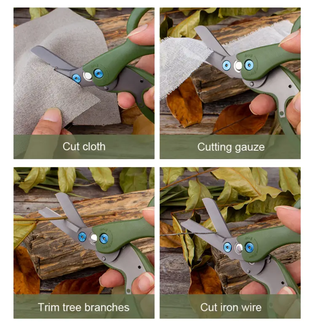 PrepPro Field Medic Survival Scissors – Heavy Duty Emergency Utility Shears