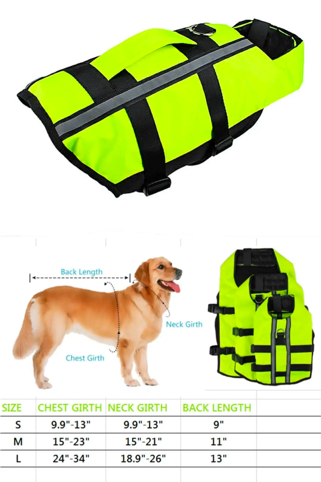 PetPro® Hi-Vis Dog Life Vest – Keep Your Best Mate Safe on the Water! - PrepPro Australia