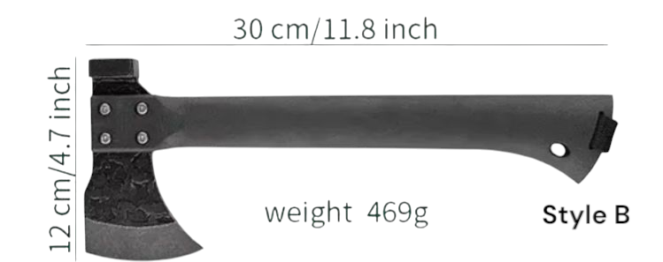 PrepPro Survival Axe & Knife Set – Multi-Purpose Outdoor Tool - PrepPro Australia