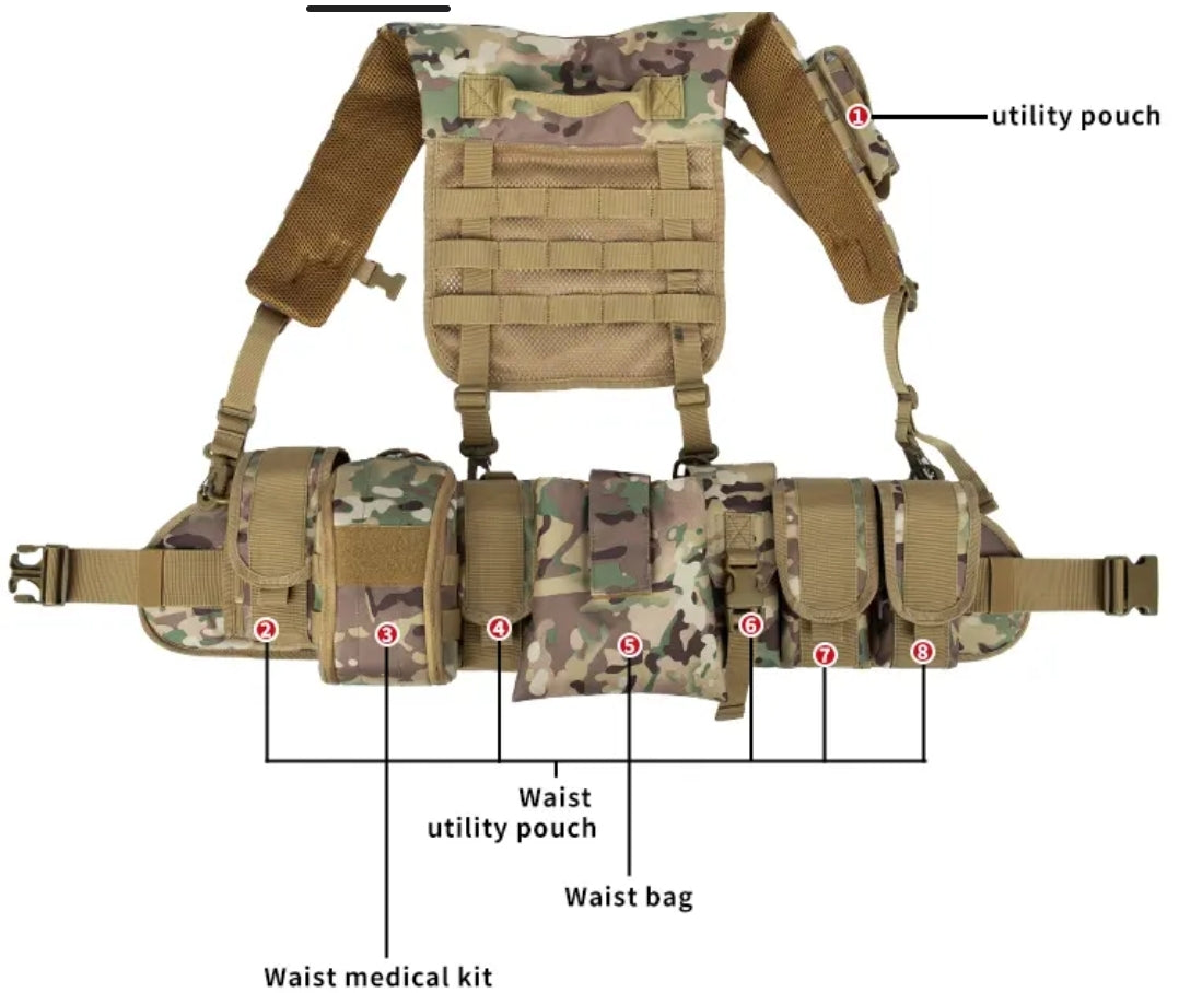 PrepPro Recon Tactical Chest Rig - PrepPro Australia