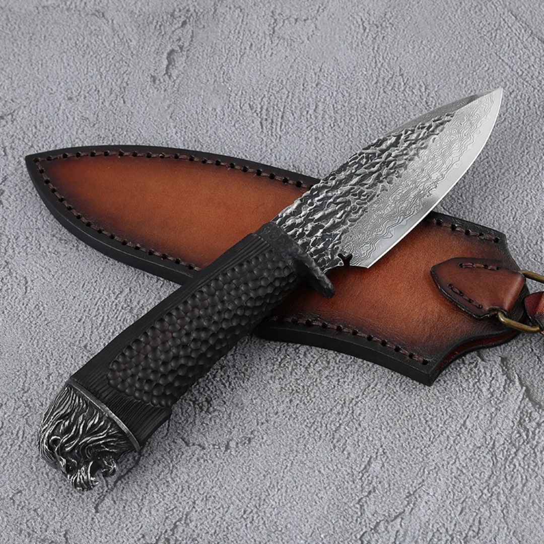Wildling Series – Damascus Steel Survival Knife - PrepPro Australia