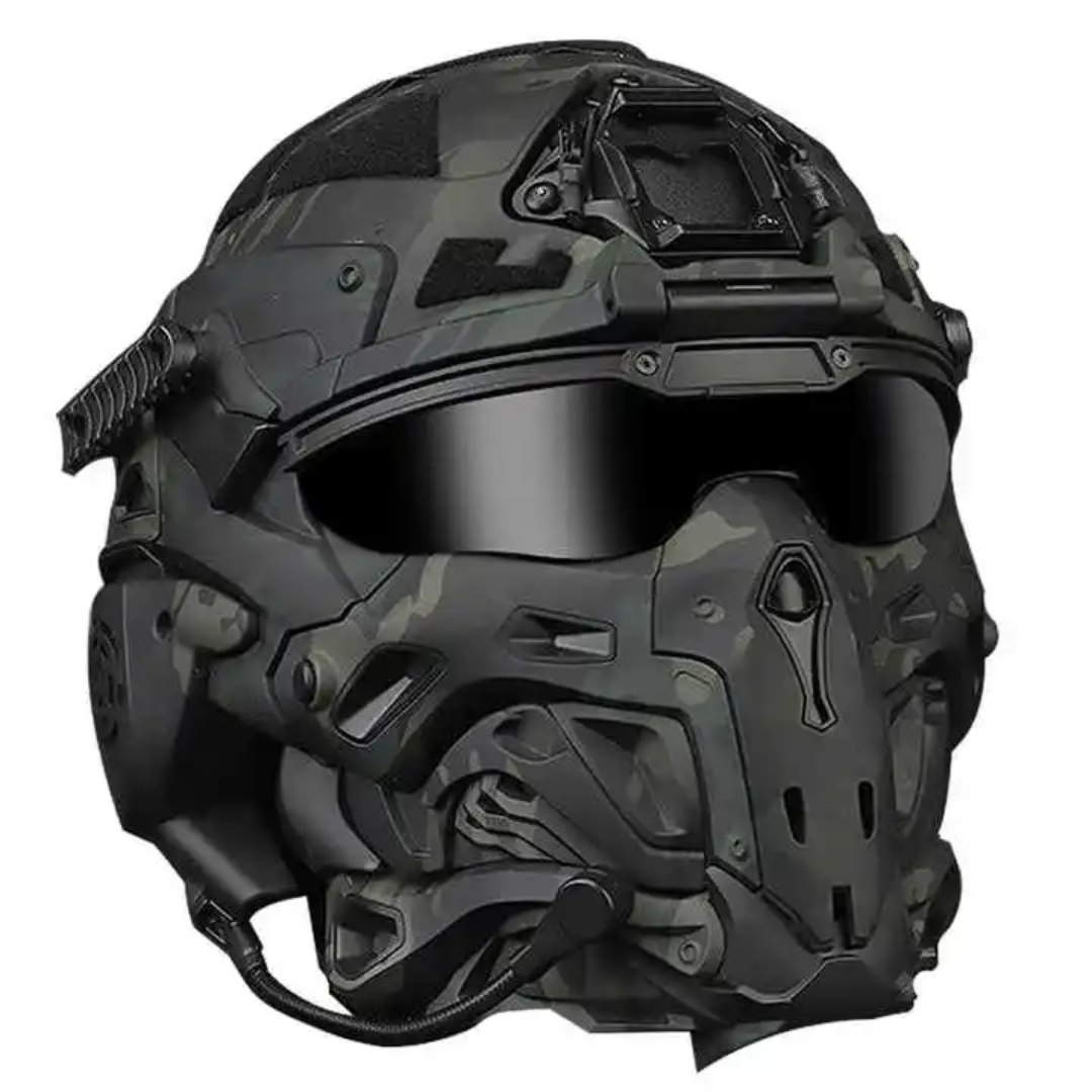 PrepPro Tactical Full-Face Helmet – Built for Skirmish, Airsoft & MilSim - PrepPro Australia