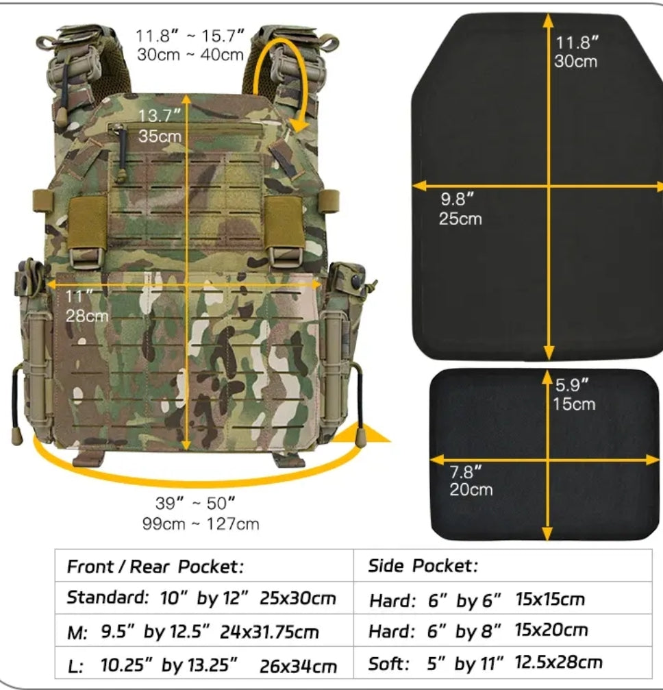 PrepPro Sentinel Plate Carrier – Elite Modular Tactical Vest System - PrepPro Australia