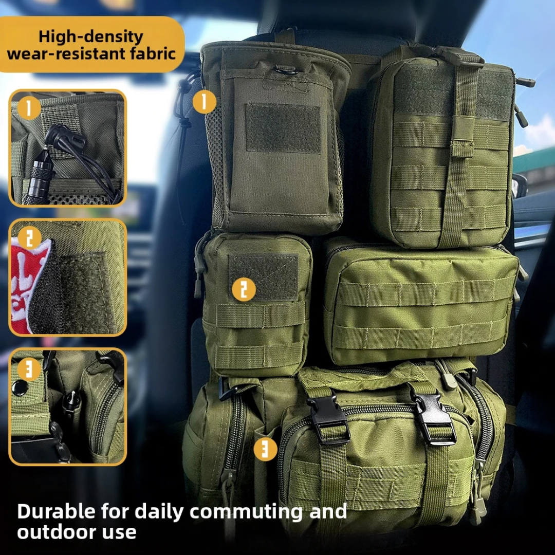 PrepPro MOLLE Vehicle Seat-Back Organiser