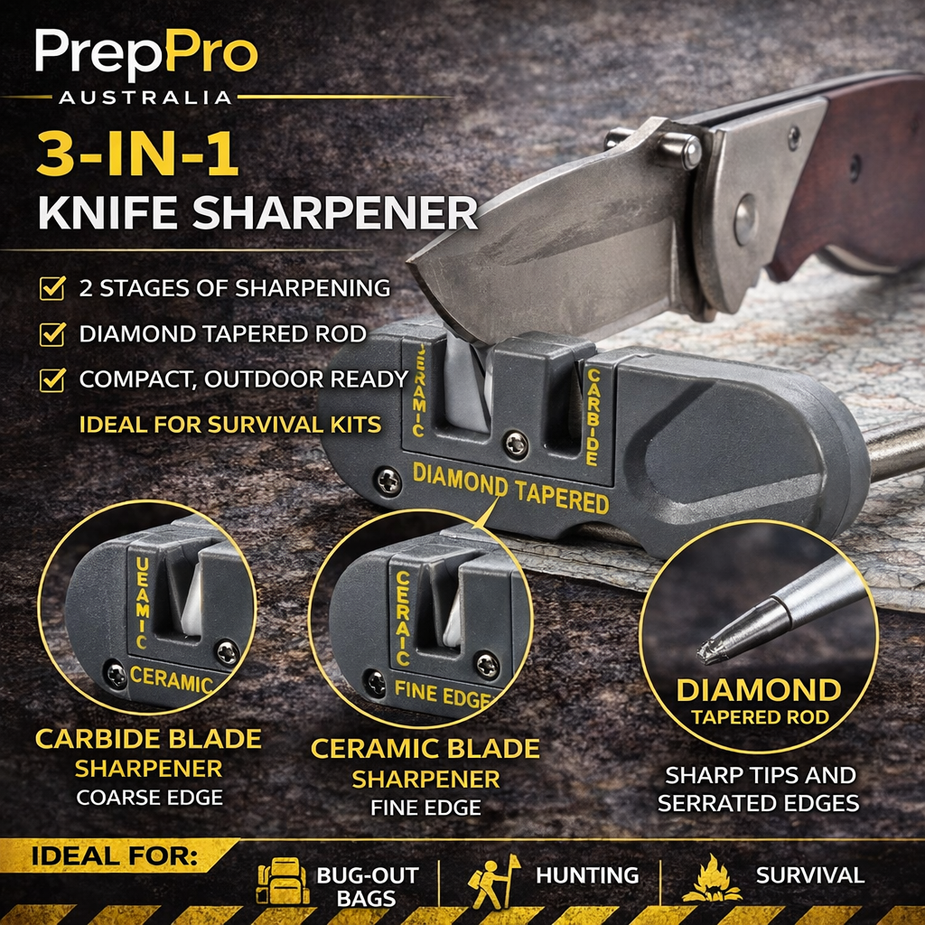 Multifunction Knife Sharpener – Compact Precision Tool | PrepPro