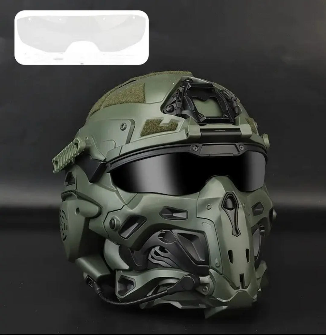 PrepPro Tactical Full-Face Helmet – Built for Skirmish, Airsoft & MilSim - PrepPro Australia