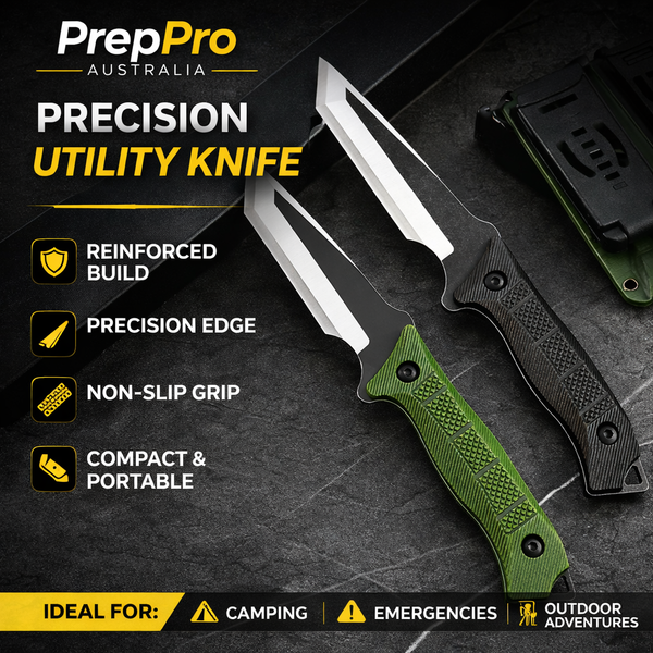 Fixed Blade Utility & Survival Knife – Recon | PrepPro