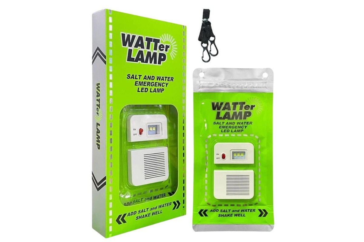 Saltwater Emergency Lamp – Battery-Free Survival Lighting - PrepPro Australia
