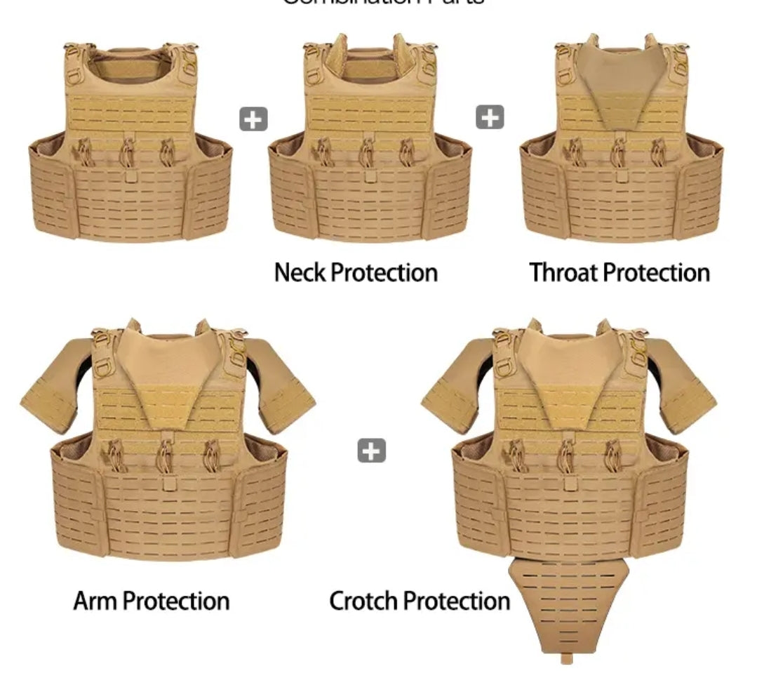 PrepPro Tactical Vest – Modular Utility for Airsoft, Milsim & Outdoor Ops - PrepPro Australia