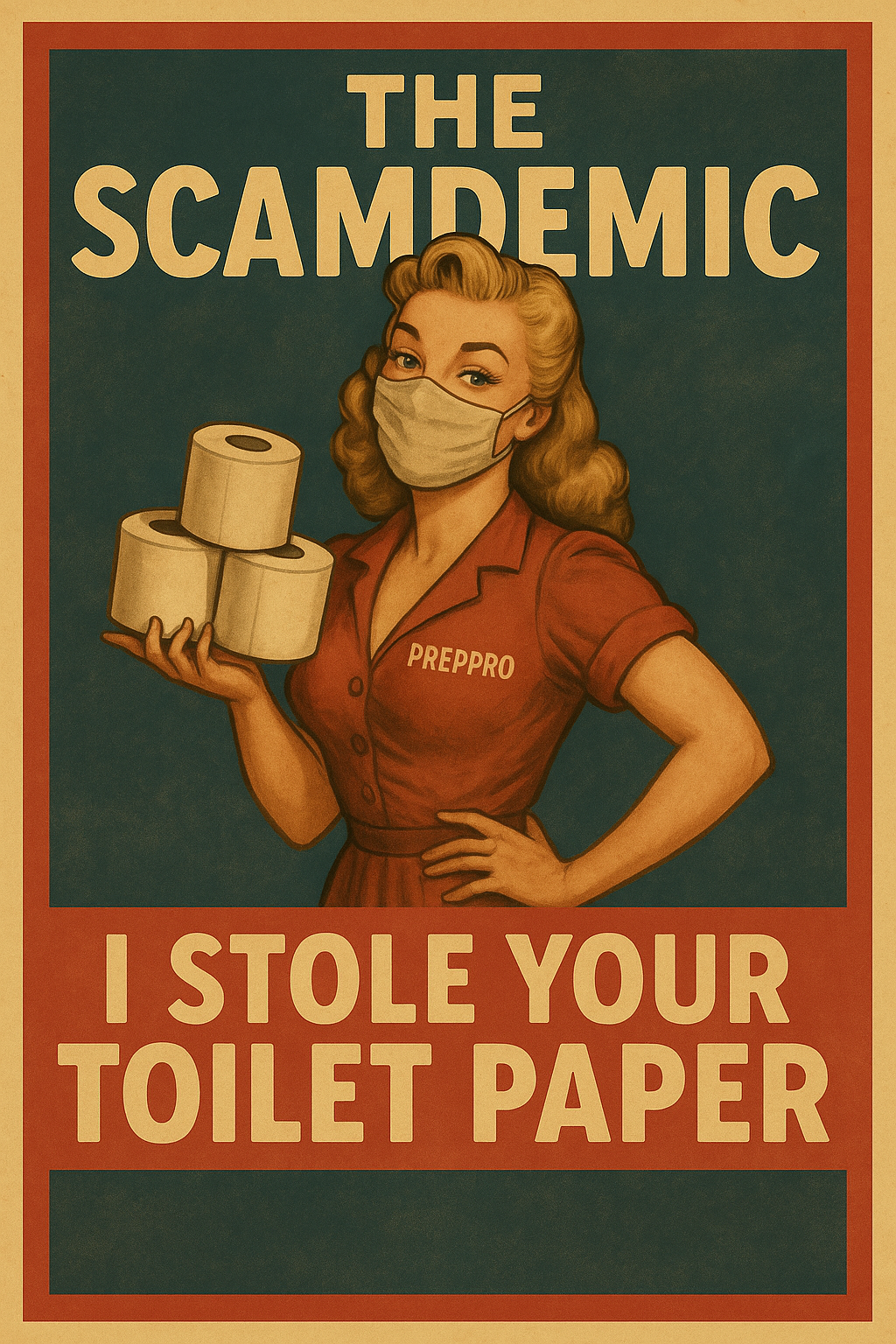 PrepPro 1940s-Style Vintage Tin Posters (30x40cm) - PrepPro Australia