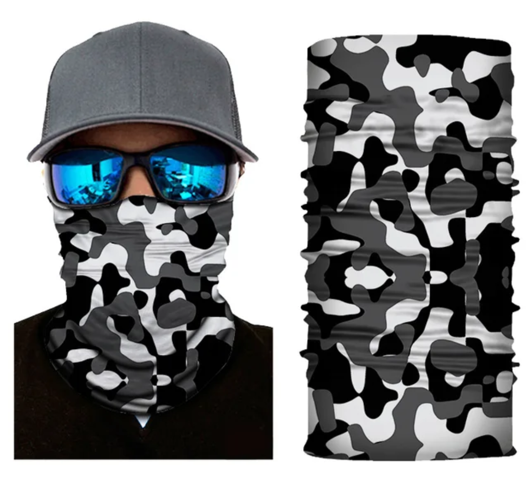 Tactical Camo Multi-Use Neck Gaiter