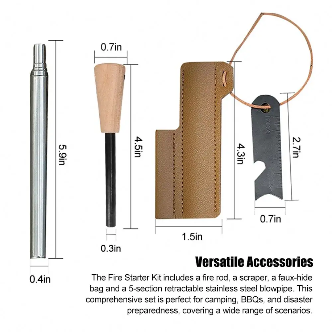 PrepPro Fire Starter Kit – Reliable Fire-Making for Any Adventure 🔥 - PrepPro Australia