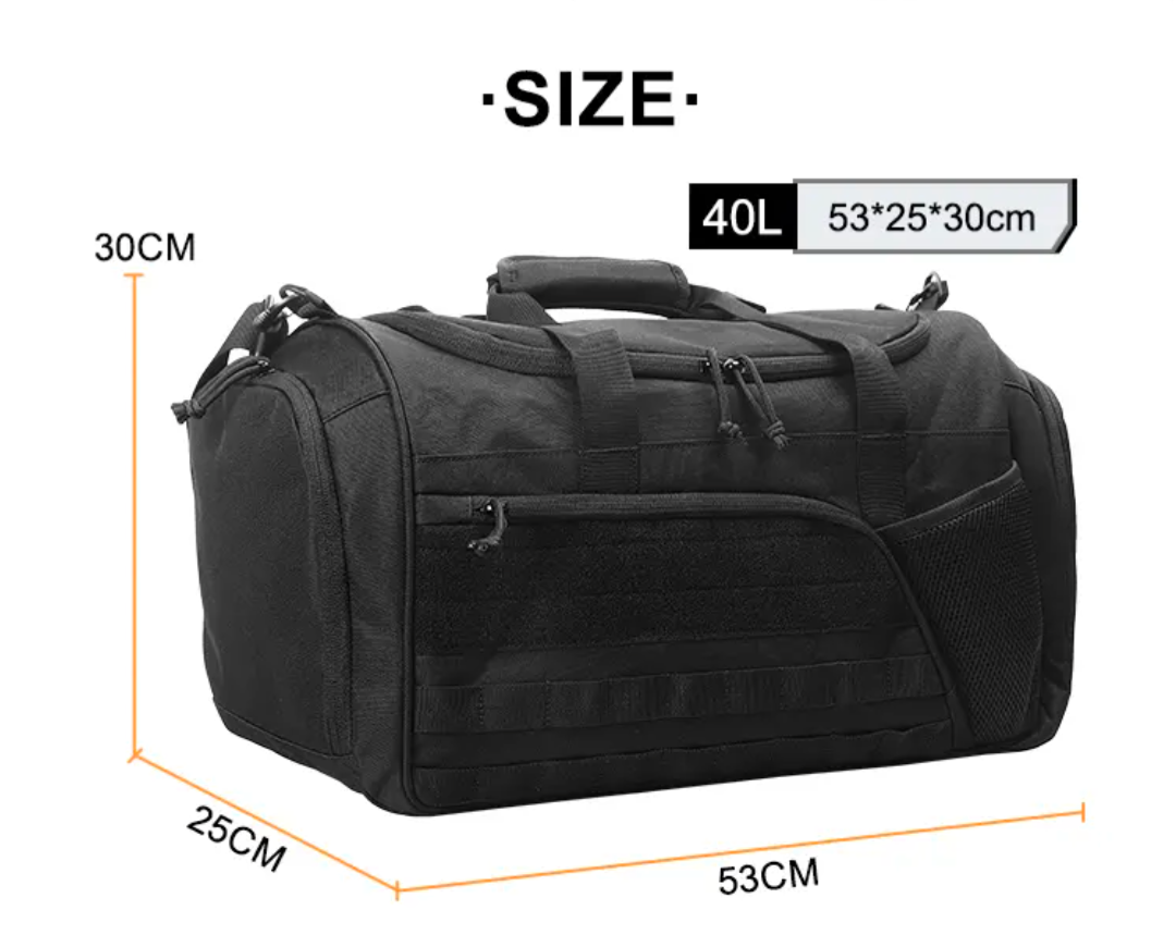 RepPro Tactical Duffle Bag (40L)
Built for the Field. Ready for Anything - PrepPro Australia