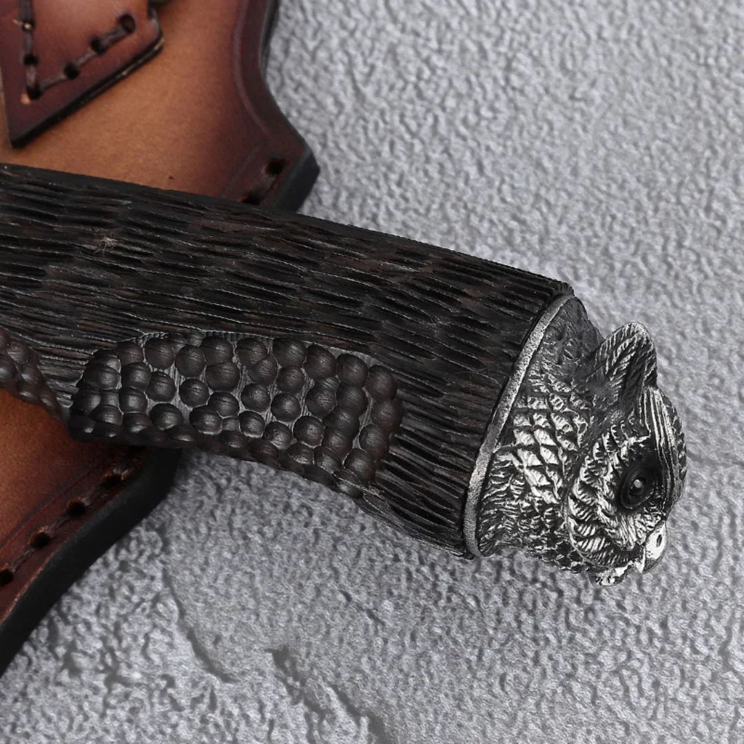 Wildling Series – Damascus Steel Survival Knife - PrepPro Australia