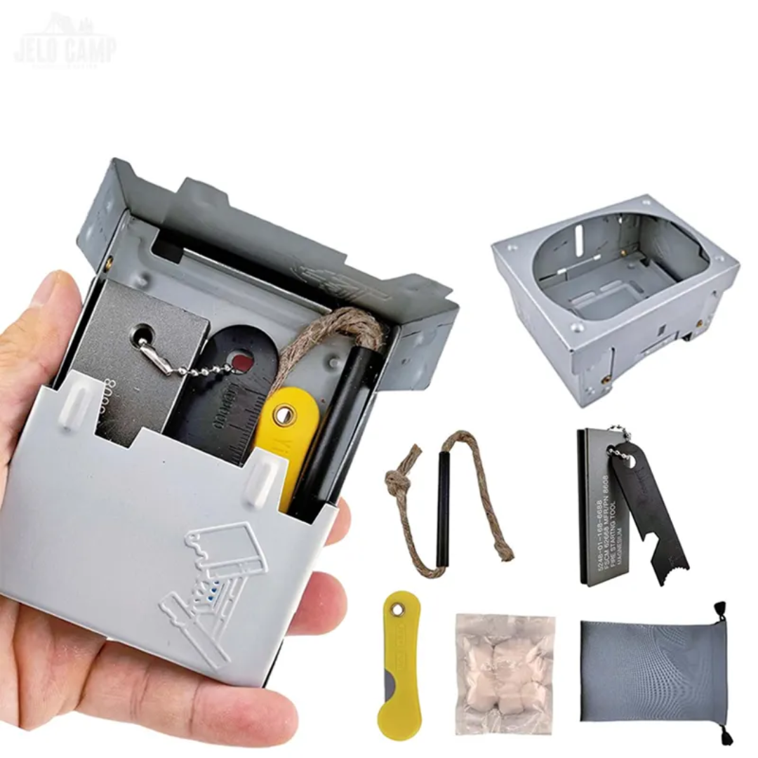 Compact Survival Fire Starter Kit – All-in-One Fire & Cooking Solution - PrepPro Australia