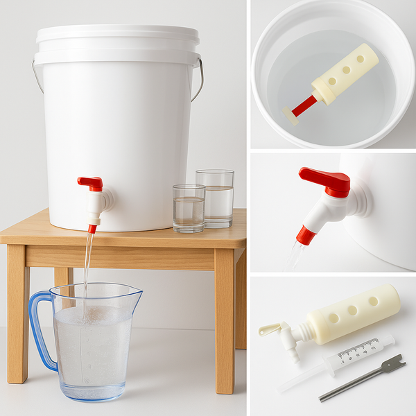 GravityFlow Water Purification System – Bucket Compatible | PrepPro