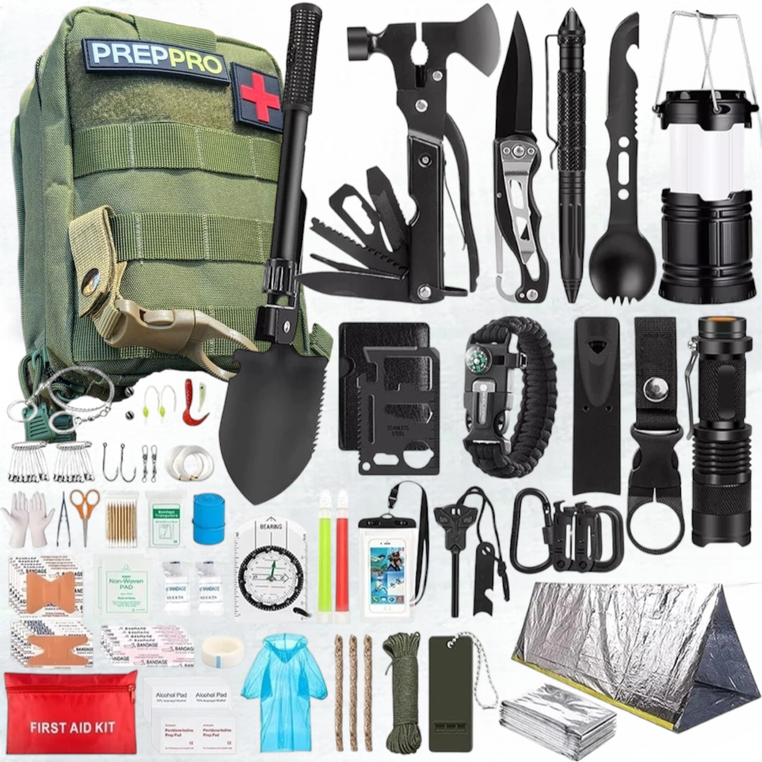 PrepPro Scout V2 Tactical Survival & Emergency Kit