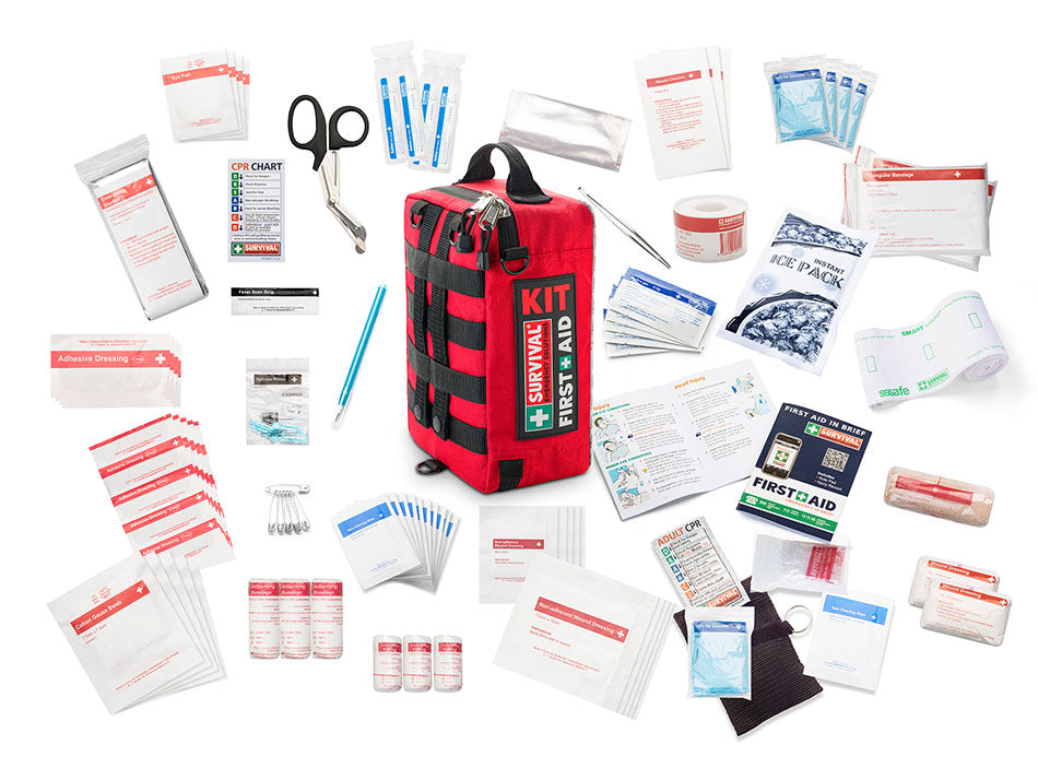 SURVIVAL Family First Aid Kit – CHOICE® Recommended Emergency Medical Kit for Home, Car & Travel