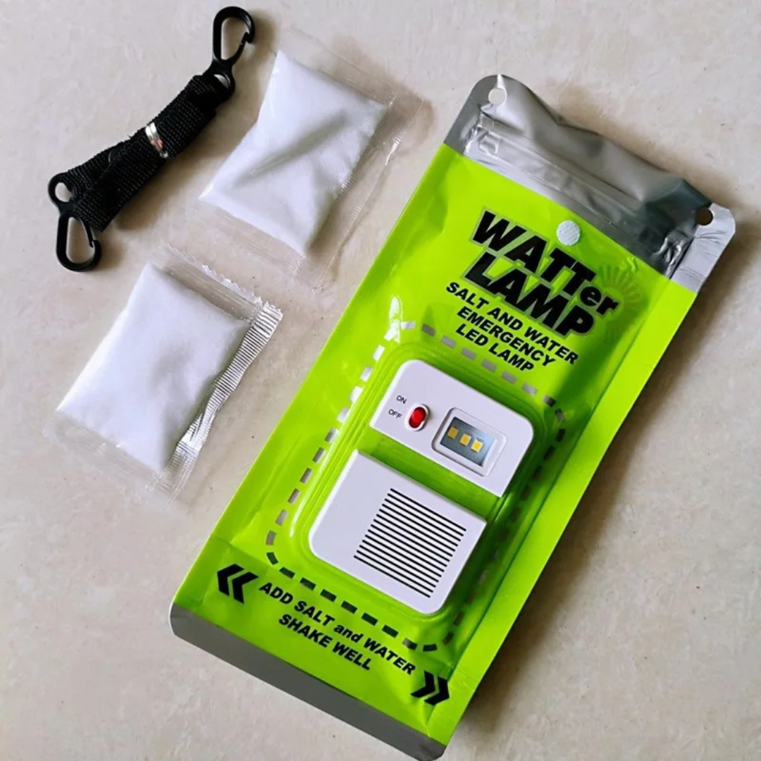 Saltwater Emergency Lamp – Battery-Free Survival Lighting - PrepPro Australia