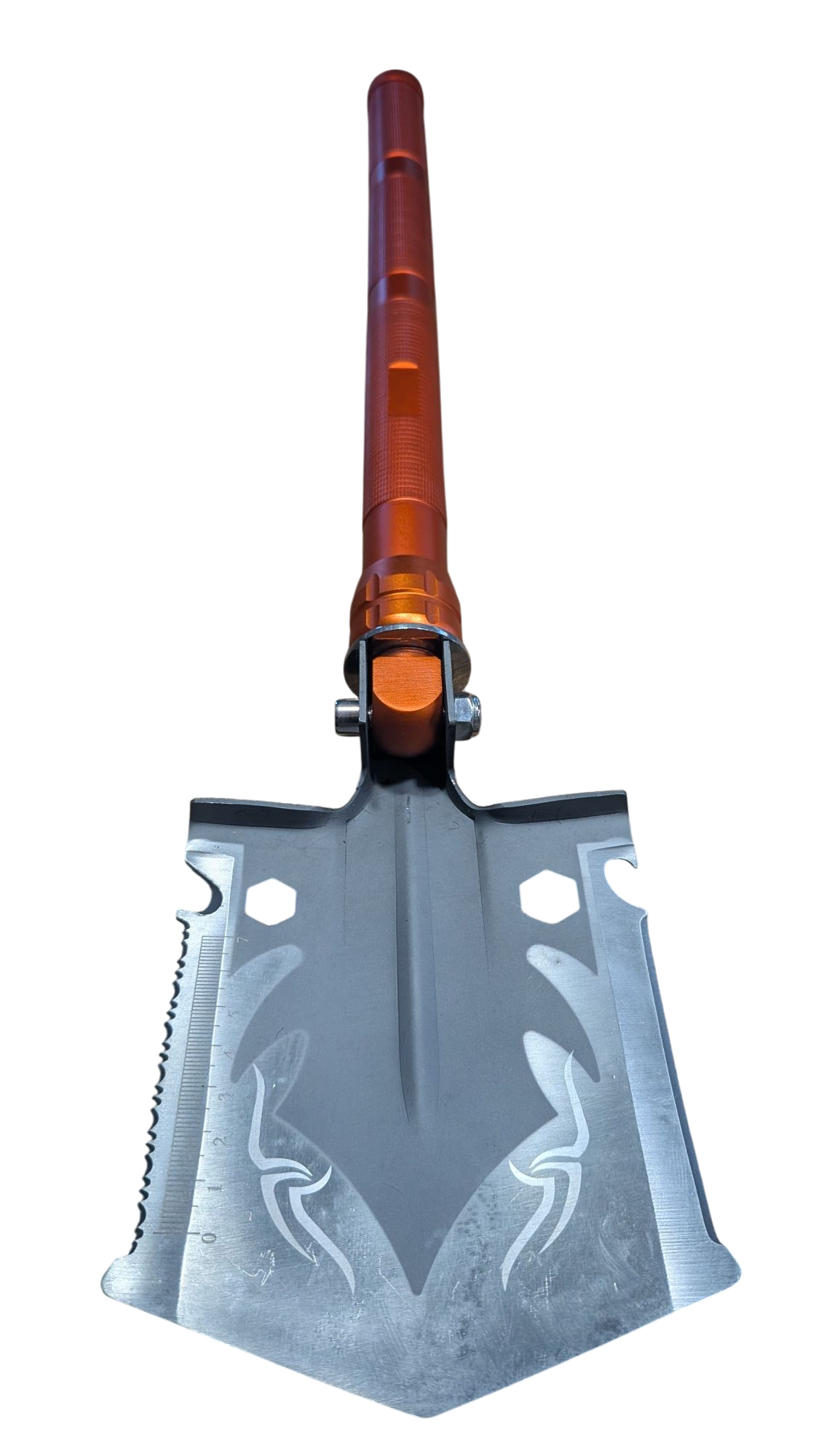 PrepPro Red/Gold Edition Tactical Survival Shovel | Multi-Function Outdoor Tool - PrepPro Australia