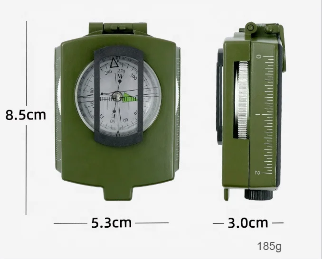PrepPro Tactical Survival Compass – Professional Navigation Tool - PrepPro Australia