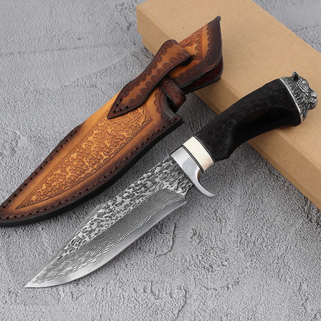 Wildling Series – Damascus Steel Survival Knife - PrepPro Australia