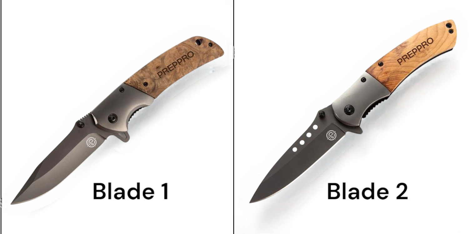 PrepPro Timberline Folding Knife – Rugged Elegance & Precision Performance - PrepPro Australia