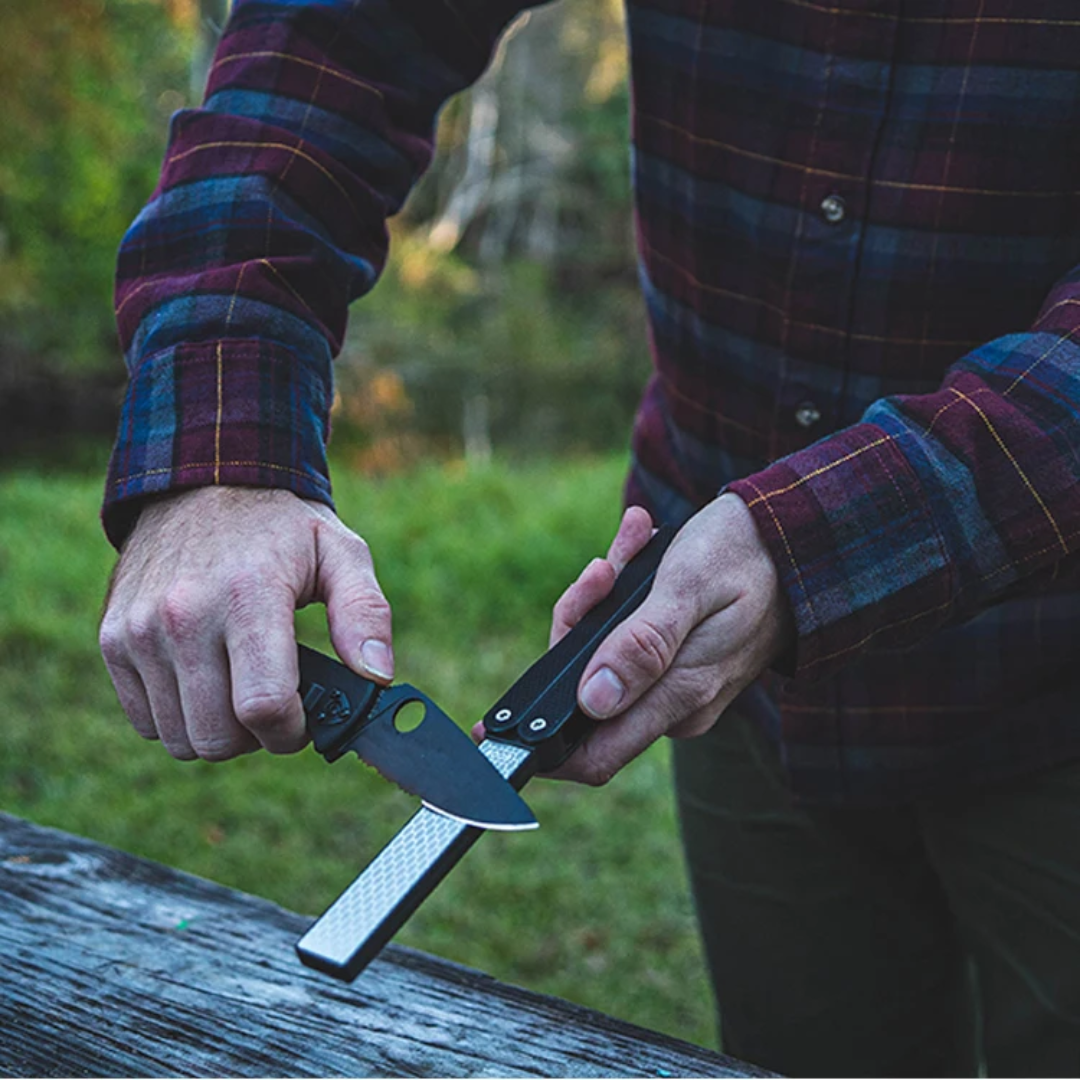 PrepPro Foldable Diamond Knife Sharpener (400/600 Grit) - PrepPro Australia