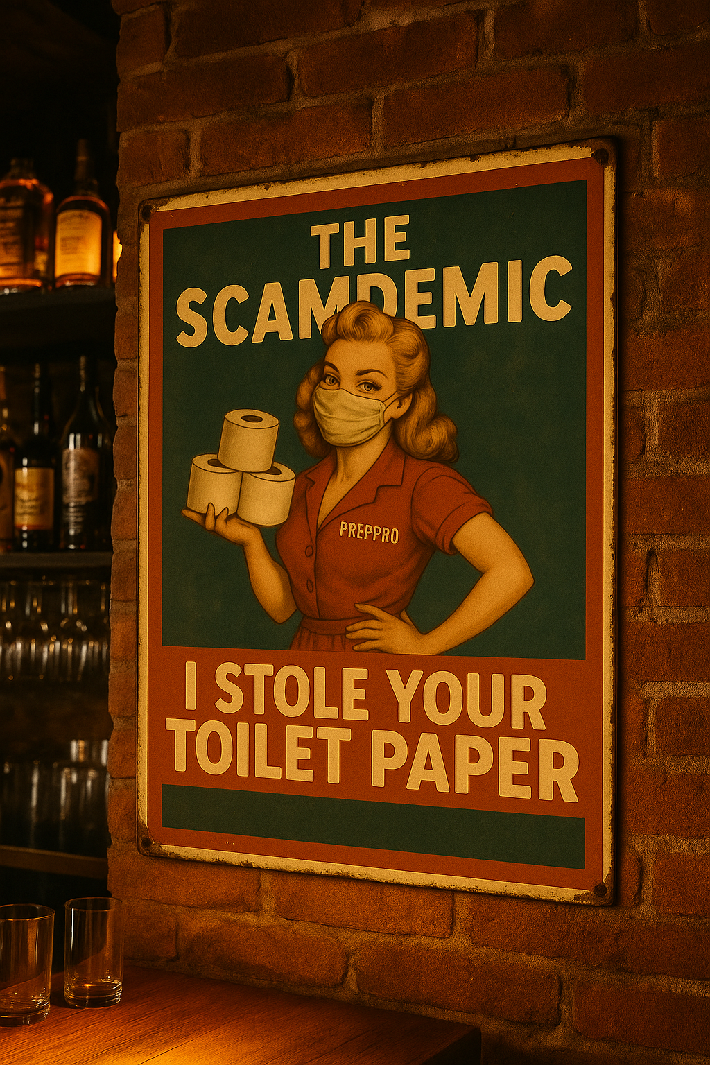 PrepPro 1940s-Style Vintage Tin Posters (30x40cm) - PrepPro Australia