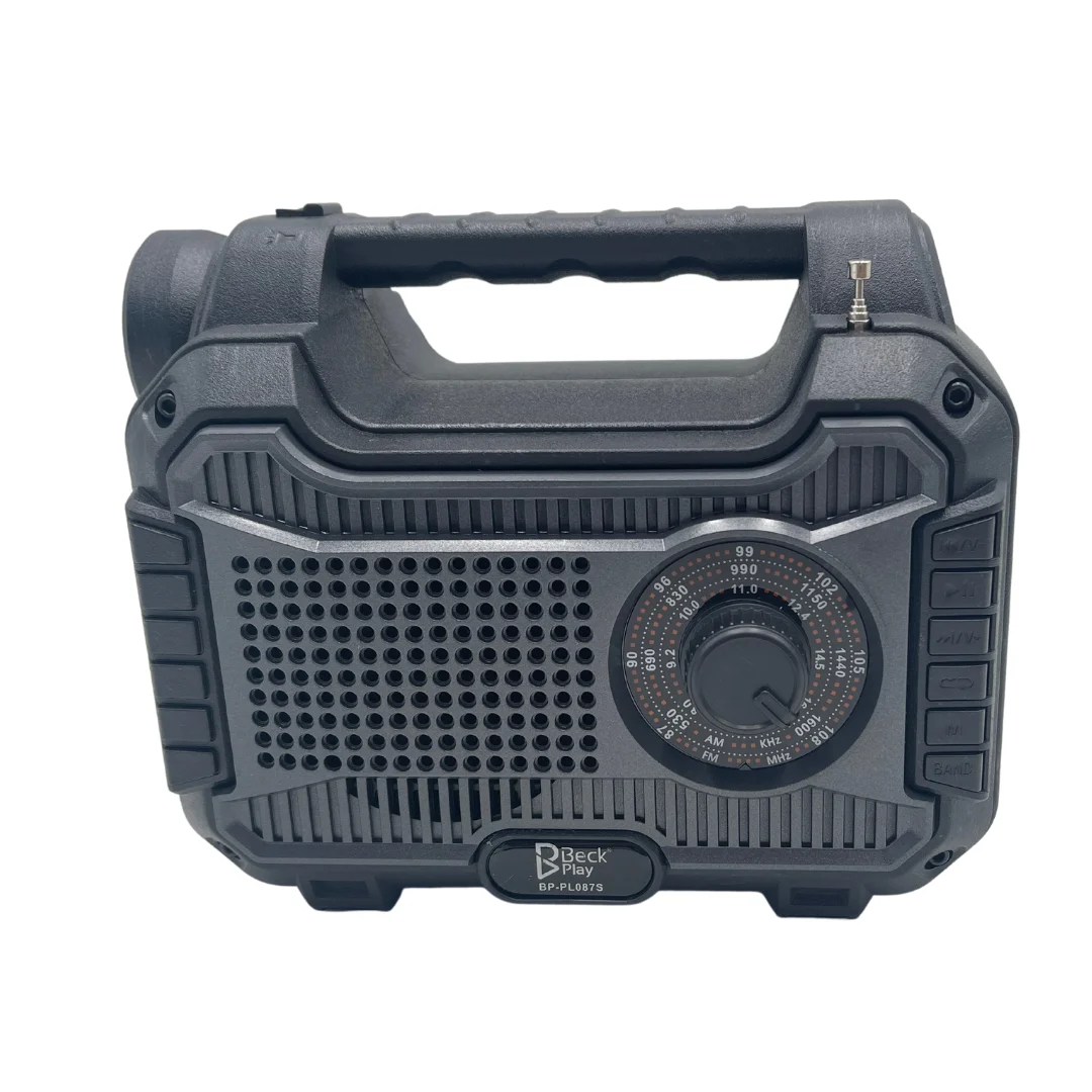 Emergency Solar Power Station 12000mAh with LED Lights & Radio