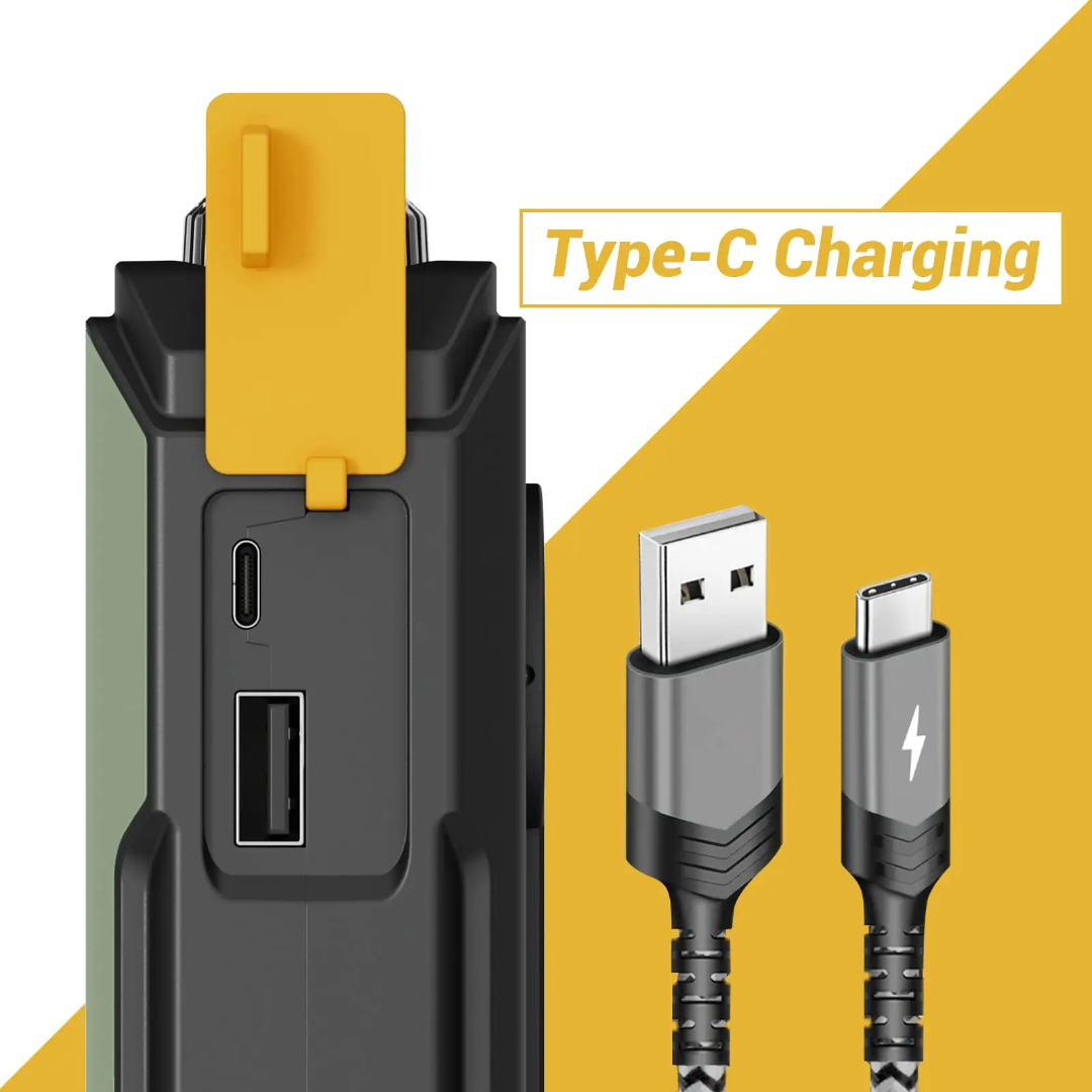 Emergency Weather Radio – Solar Hand Crank AM/FM NOAA Radio with Flashlight & Power Bank - PrepPro Australia