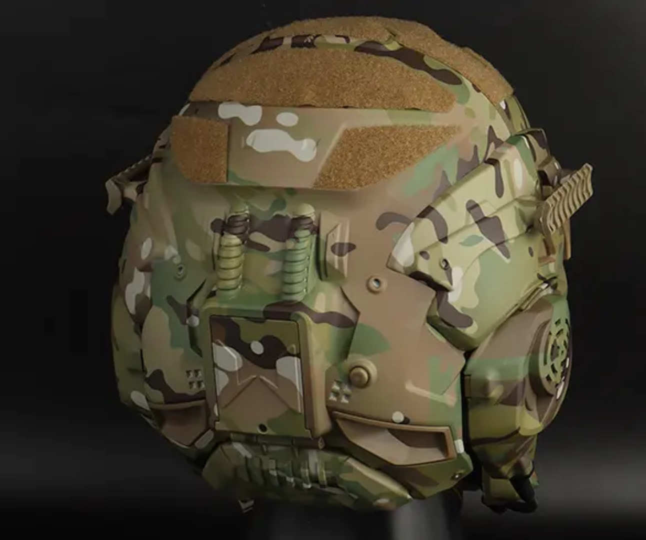 PrepPro Tactical Full-Face Helmet – Built for Skirmish, Airsoft & MilSim - PrepPro Australia