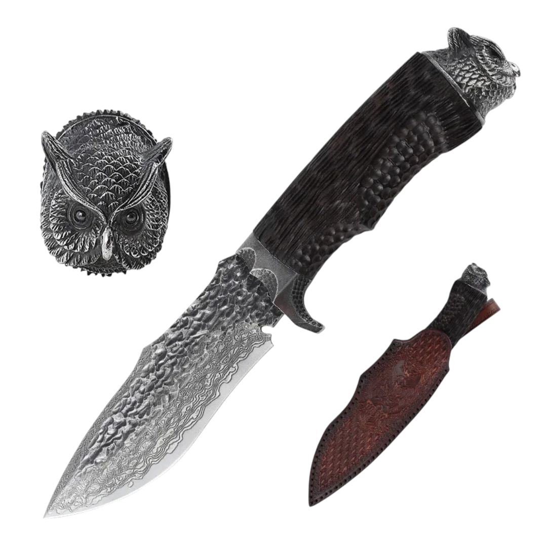 Wildling Series – Damascus Steel Survival Knife - PrepPro Australia