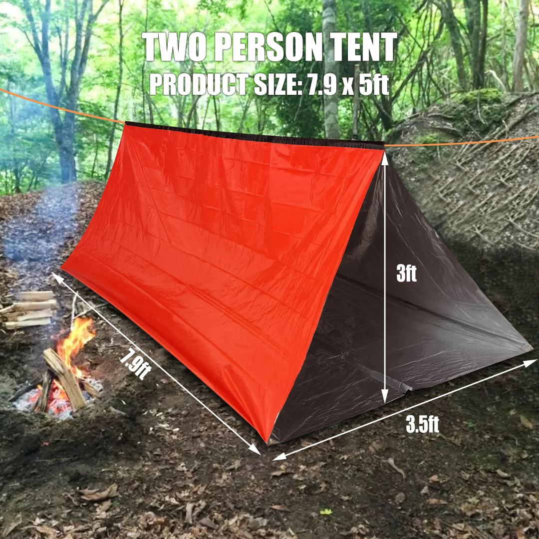 PrepPro Emergency Survival Tent – Stay Warm, Dry & Visible Anywhere - PrepPro Australia