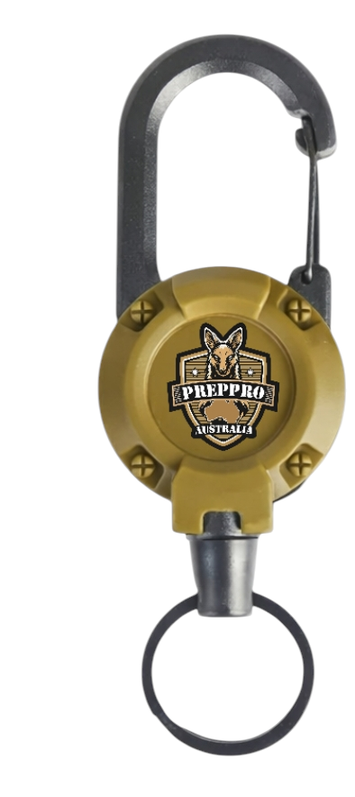 Retractable Carabiner Clip – Quick‑Lock Gear Holder | PrepPro