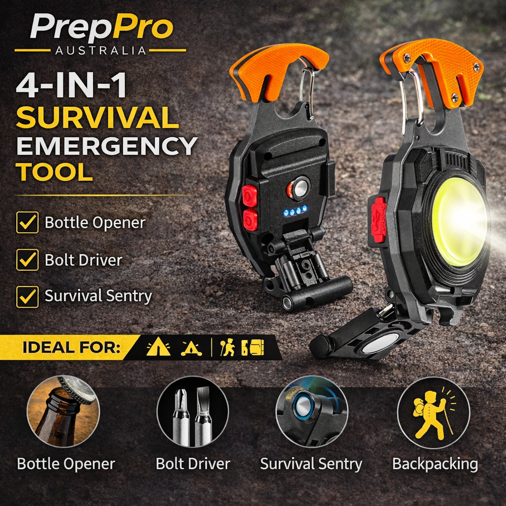 7‑in‑1 Survival Clip Light Tool – Multi‑Function | PrepPro