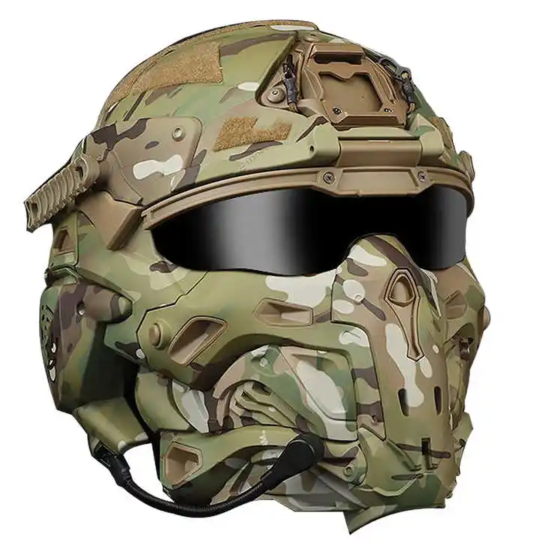 PrepPro Tactical Full-Face Helmet – Built for Skirmish, Airsoft & MilSim - PrepPro Australia