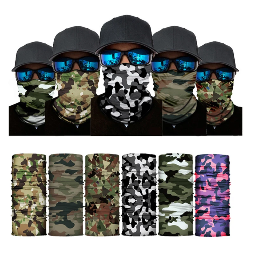 Tactical Camo Multi-Use Neck Gaiter