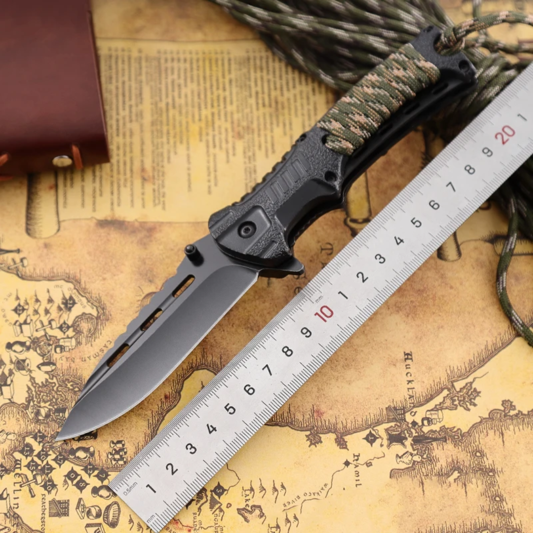 PrepPro Valor Camping Folding Knife – Rugged & Versatile for Outdoor Adventures - PrepPro Australia